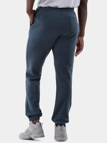 No Boundaries All Gender Fleece Jogger 30" Inseam, Men's Green Lagoon Size S