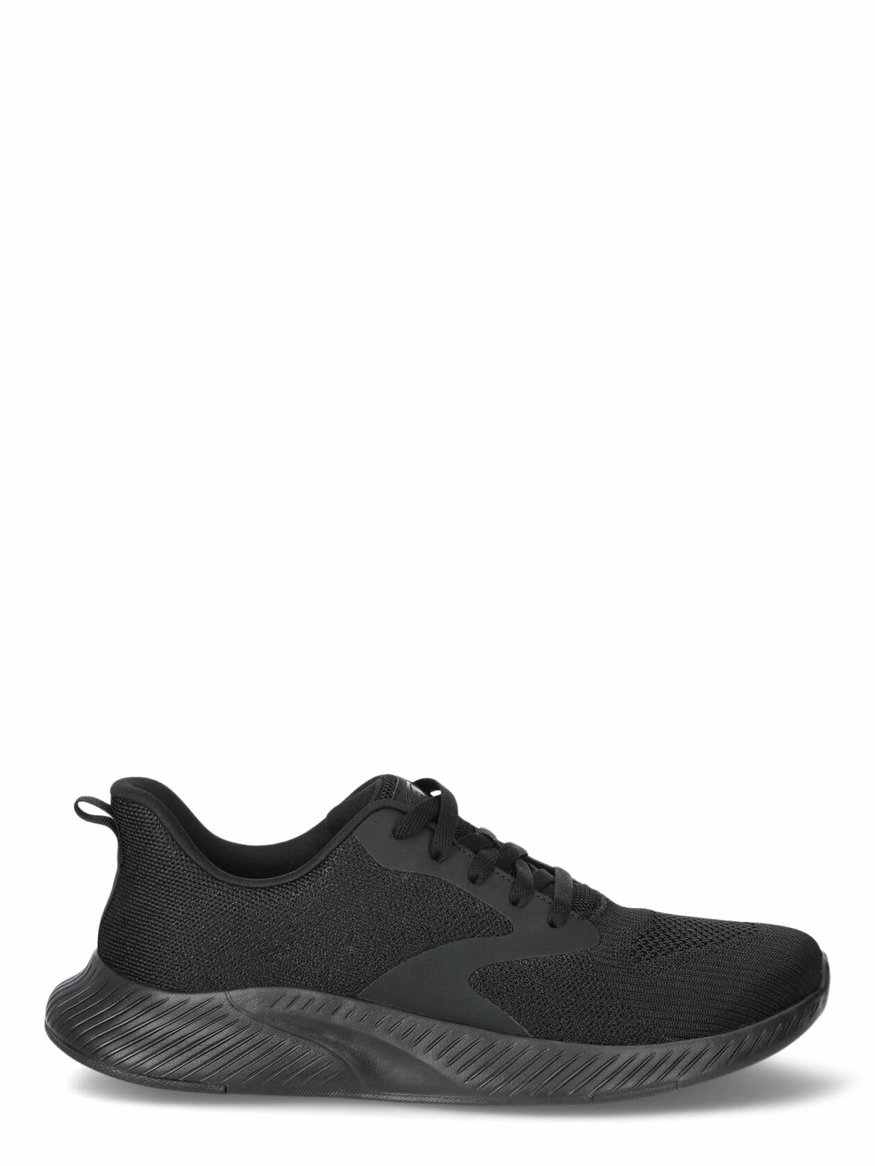 Athletic Works Mens Core Jogger Sneakers Slip On Athletic Triple Black Size 11W