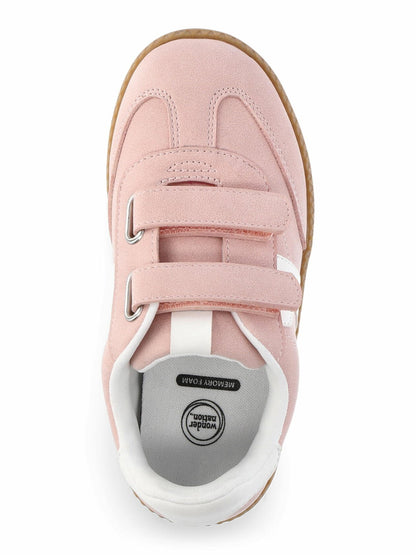 Wonder Nation Toddler Girls Two Strap Sporty Sneakers Pink Size 8 Toddler