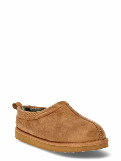 Wonder Nation Little & Big Kids Cozy Slip-on Slipper Tan Size 4/5 Big Kid