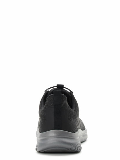 Athletic Works Mens Rudy Low-Top Sneakers Wide Width Black Size 9W