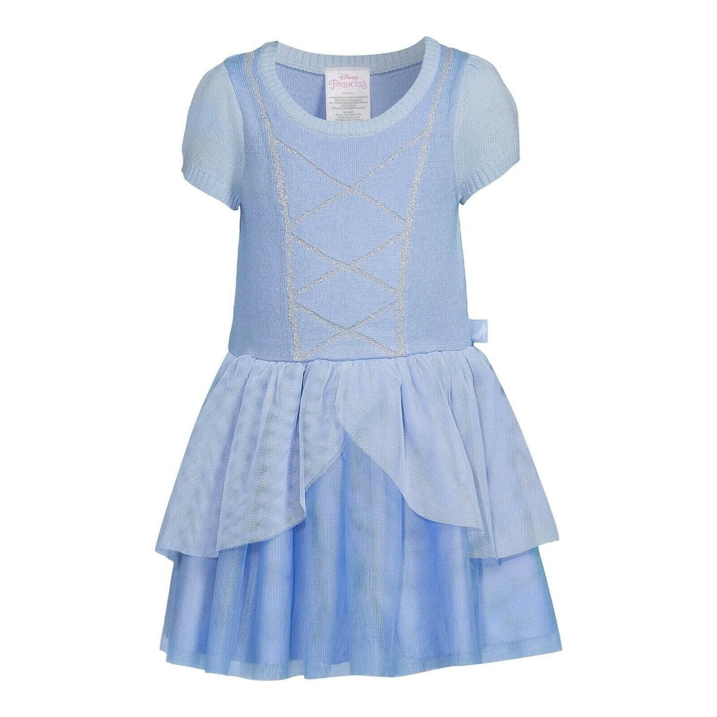 Disney Toddler Girls Cinderella Pullover Cosplay Dress Halogen Blue Size 18M