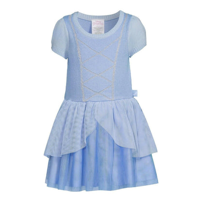Disney Toddler Girls Cinderella Pullover Cosplay Dress Halogen Blue Size 18M