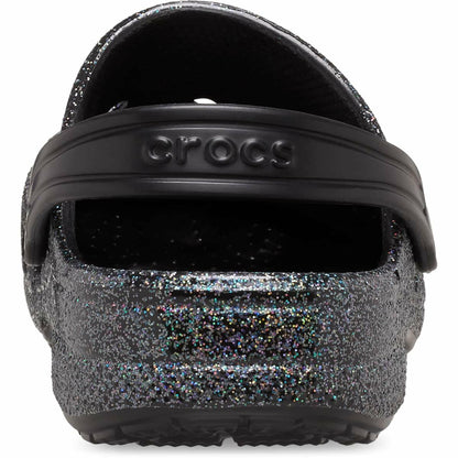 Toddler Baya Glitter Clog Black/Multi Size 7 Toddler