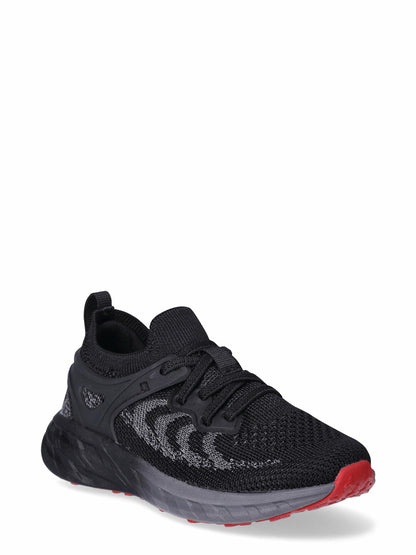 Athletic Works Toddler Boys Knit Cage Athletic Sneakers Black Size 9 Toddler