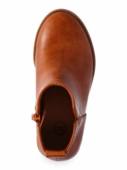 Wonder Nation Toddler Girls Fashion Ankle Booties Chestnut Size 10 Toddler