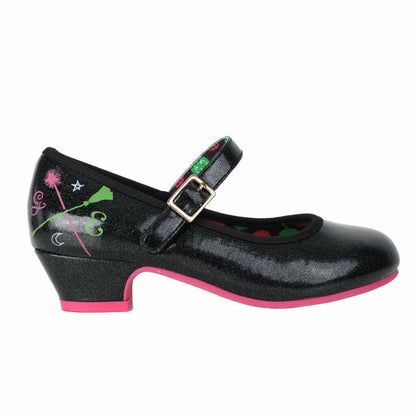 Wicked Little & Big Girls Dress Up Shoes Elphaba Size 2 Little Kid