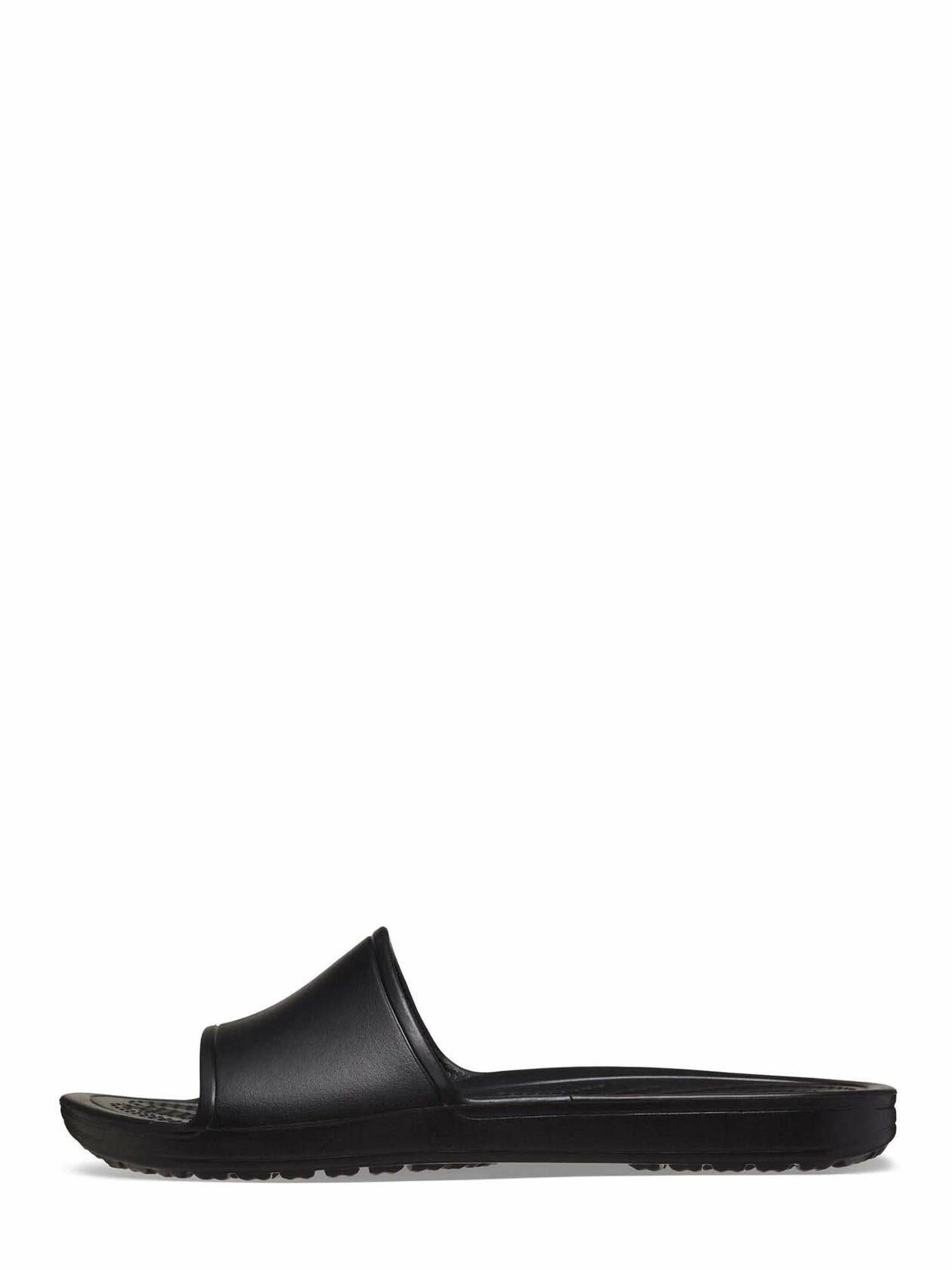 Crocs Womens Kadee Slide Sandals Black Size 4