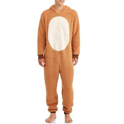 Rudolph the Red-Nosed Reindeer Mens Novelty Sherpa Union Suit