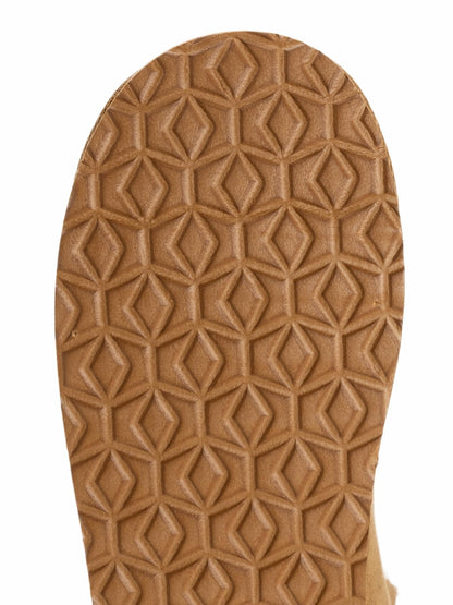 MUK LUKS Women's Augie Mini Side-Zip Cozy Booties Camel  Size 11