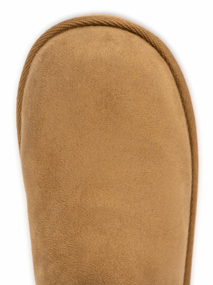 MUK LUKS Women's Augie Mini Side-Zip Cozy Booties Camel  Size 11