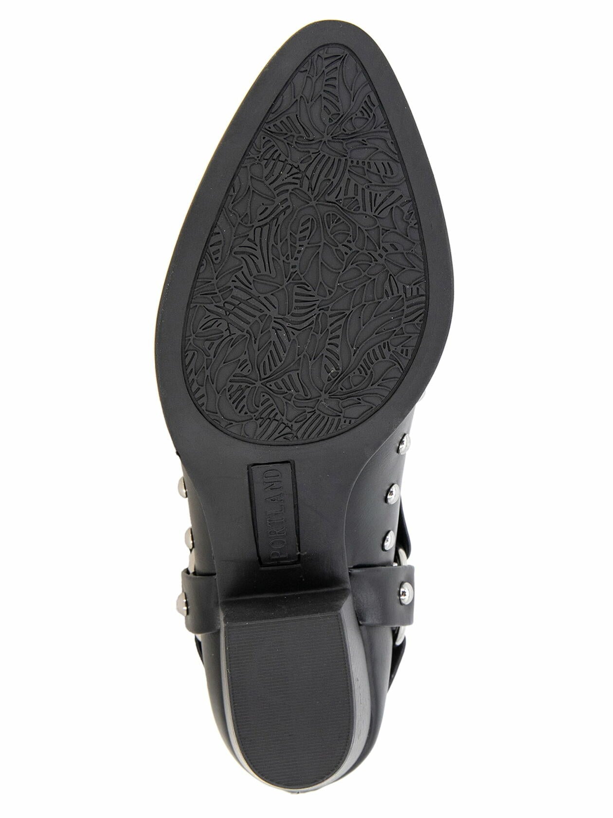 Portland Boot Company Arizona Western Studded Bootie Black Size 7