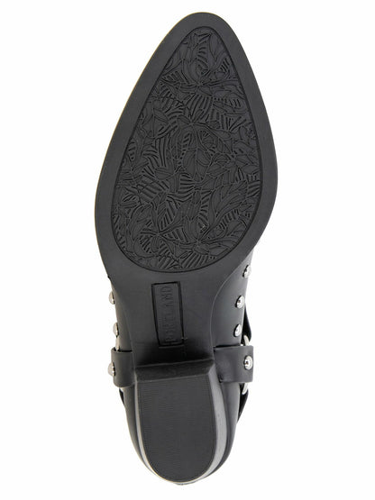 Portland Boot Company Arizona Western Studded Bootie Black Size 7