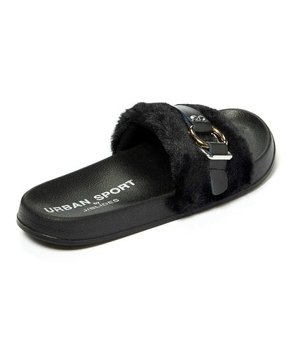 Urban Sport by J/Slides Womens Sandals Buckle up Slide