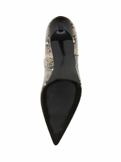 Madden Girl Womens Dice Knee High Boot Natural Multi Size 9