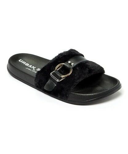 Urban Sport by J/Slides Womens Sandals Buckle up Slide