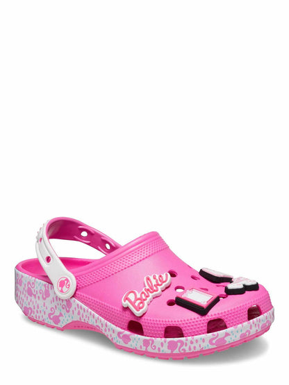 Crocs Unisex Barbie Classic Clogs Electric Pink Size Men 3/Women 5