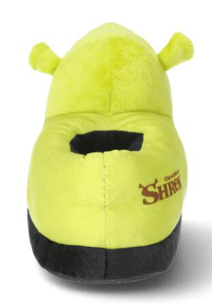Shrek Boys Plush 3D Slippers  SLip-On Shrek and Donkey Green Size 12 Toddler