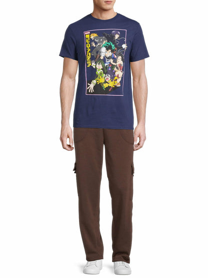 Climate Concepts Big Mens Fleece Cargo Pocket Sweatpants Brown Size 3XL