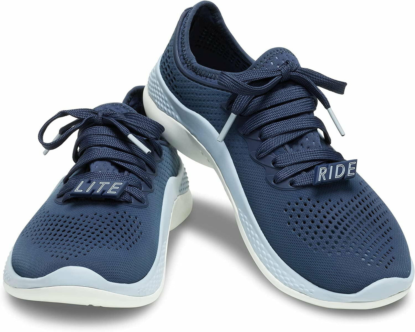 Crocs Men's LiteRide 360 Pacer Sneakers Navy/Blue Grey 7 Men