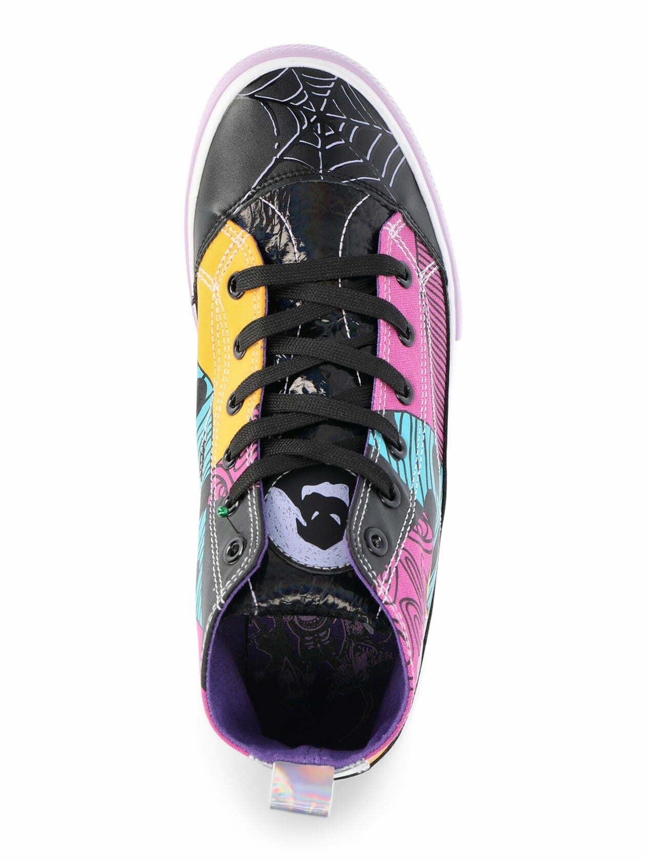 Women's Disney Nightmare Before Christmas High Top Lace Up sneaker