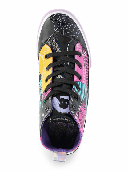 Women's Disney Nightmare Before Christmas High Top Lace Up sneaker