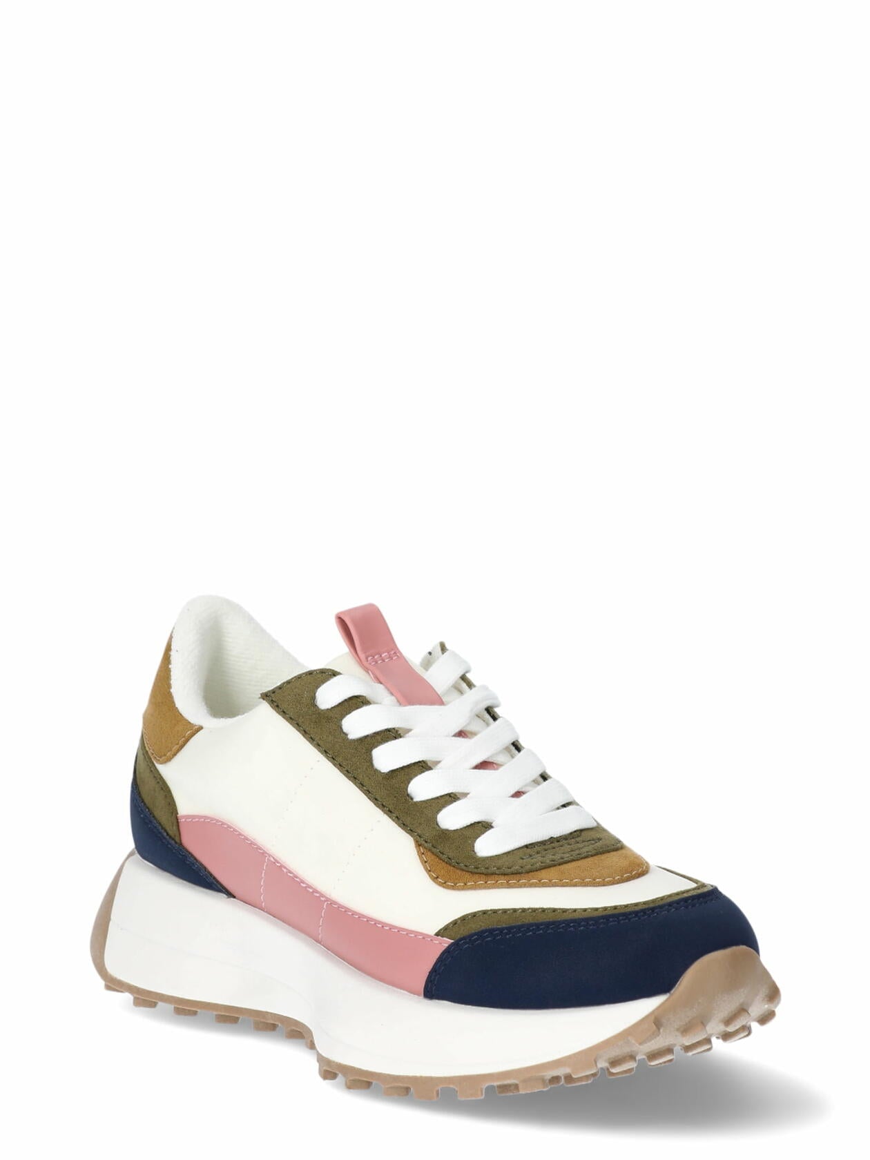 No Boundaries Womens Retro-Inspired Sneakers Multi Size 8