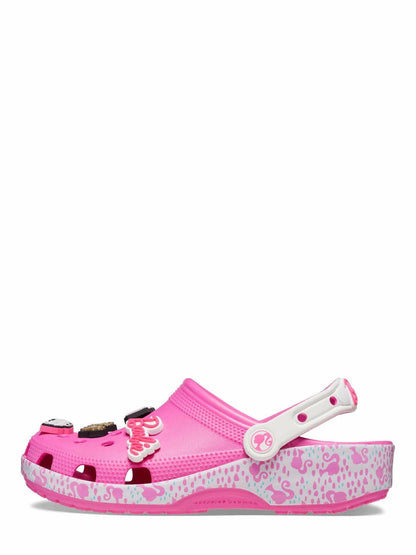 Crocs Unisex Barbie Classic Clogs Electric Pink Size Men 3/Women 5