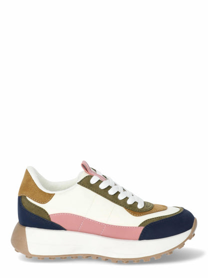 No Boundaries Womens Retro-Inspired Sneakers Multi Size 8