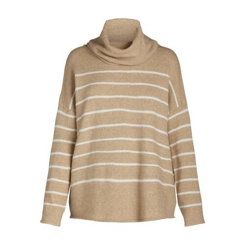 Dreamers by Debut Womens Cowl Neck Sweater with Long Sleeves