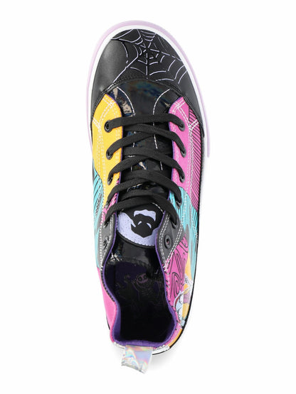 Women's Disney Nightmare Before Christmas High Top Lace Up sneaker