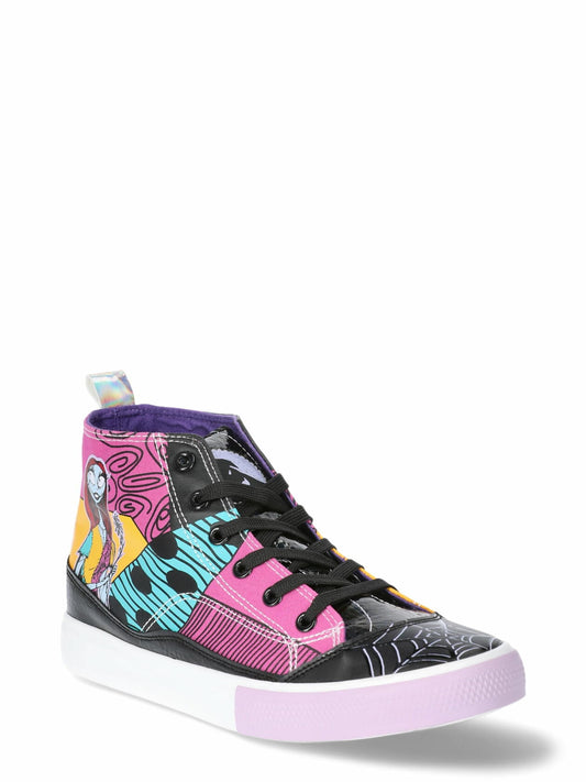 Women's Disney Nightmare Before Christmas High Top Lace Up sneaker
