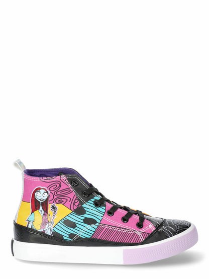 Women's Disney Nightmare Before Christmas High Top Lace Up sneaker