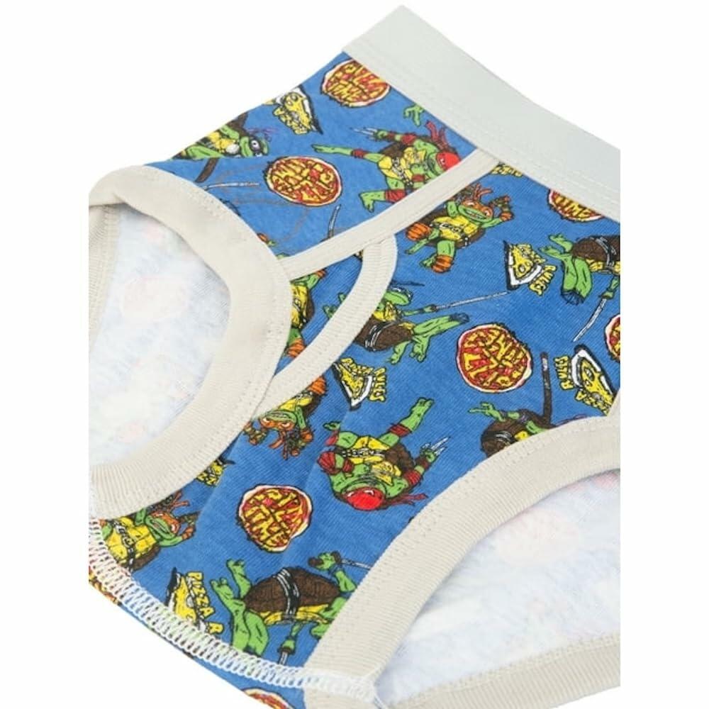 Handcraft Teenage Mutant Ninja Turtles Boys Briefs  5-Pack Multicolor Size 6