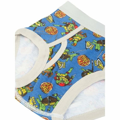 Handcraft Teenage Mutant Ninja Turtles Boys Briefs  5-Pack Multicolor Size 6