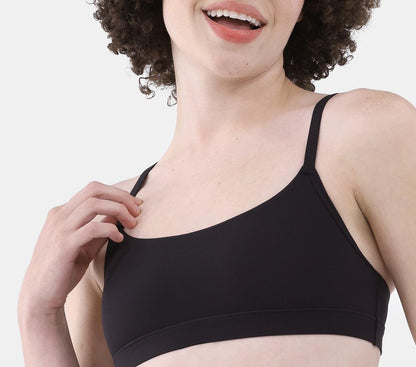 No Boundaries Fit Stretch Scoop Bralette  Womens