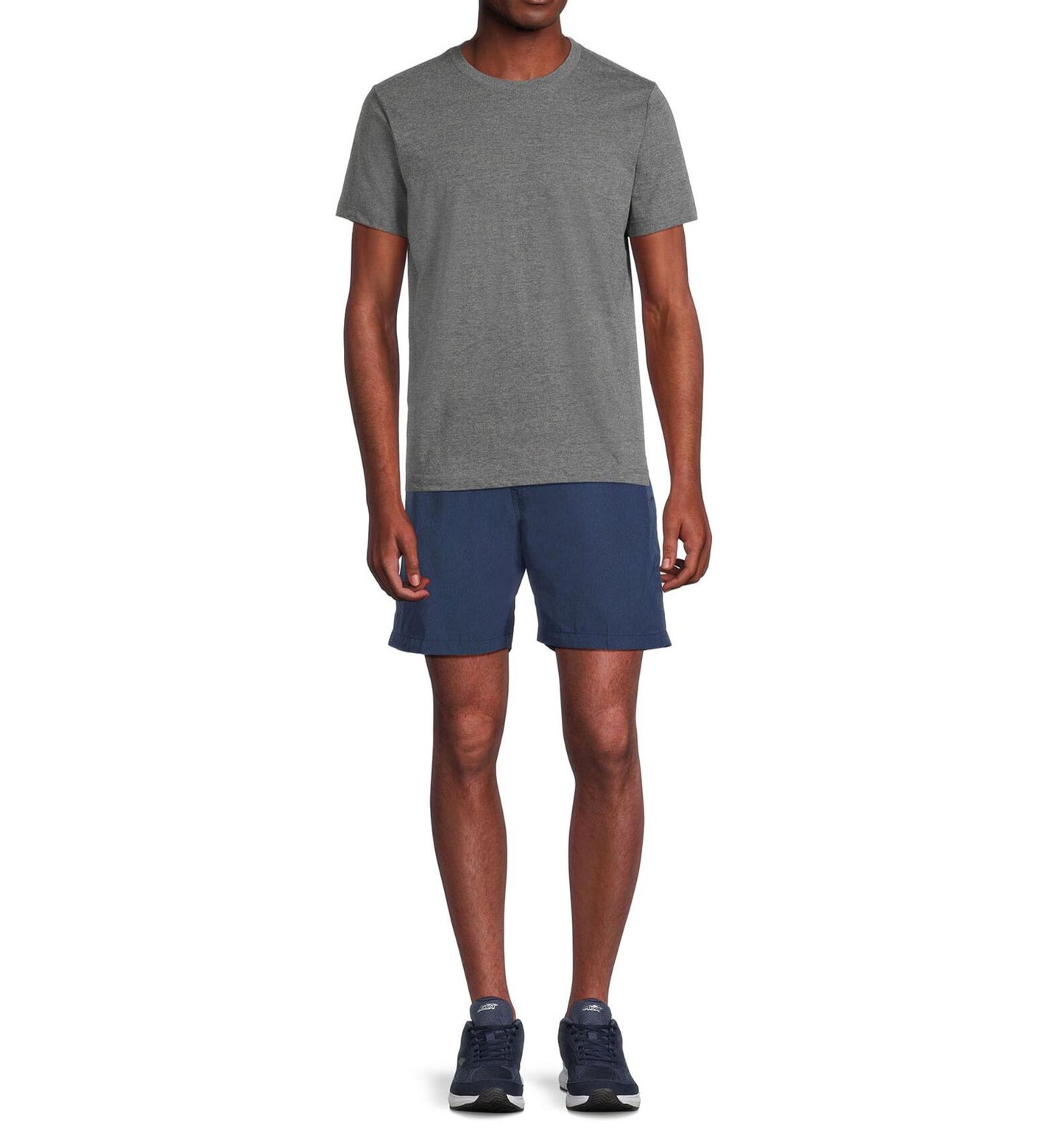 Burnside Mens & Big Mens 7" Inseam Sunday Washed Shorts Heather Denim Size XL