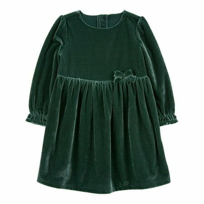 Carters Child of Mine Toddler Girl Holiday Dress One-Piece Green Size 3T
