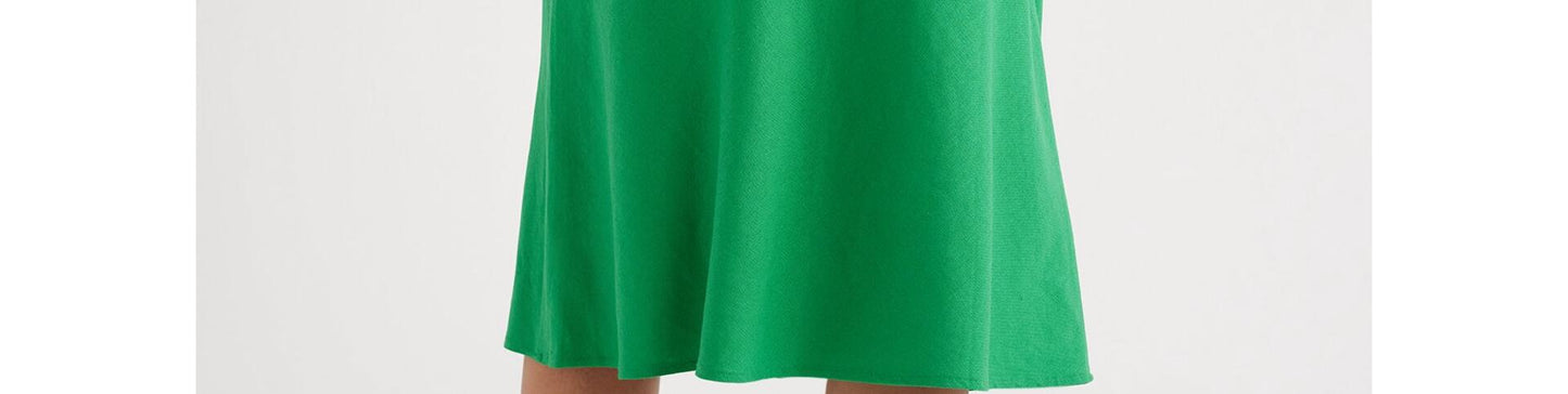 Free Assembly Womens Bias Slip Midi Skirt Jelly Bean Green Size XXL