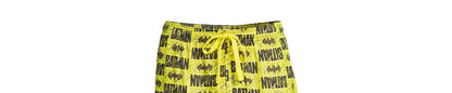 Batman Mens Sleep Pants Yellow Size S
