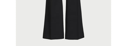 Scoop Womens High Waisted Bootcut Trouser Suit Pants 32" Inseam Black Size 10