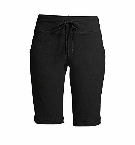 Athletic Works Womens Bermuda with Pocket 12" Black Size XL