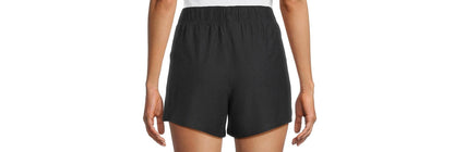 Athletic Works Womens ButterCore Soft  Gym Shorts Black Heather Size S (4-6)