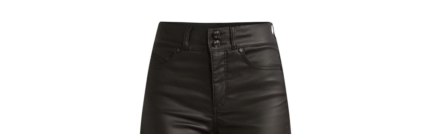 Sofia Jeans Womens Eva Contouring Skinny High Rise Jeans 27" Inseam Black Size 6