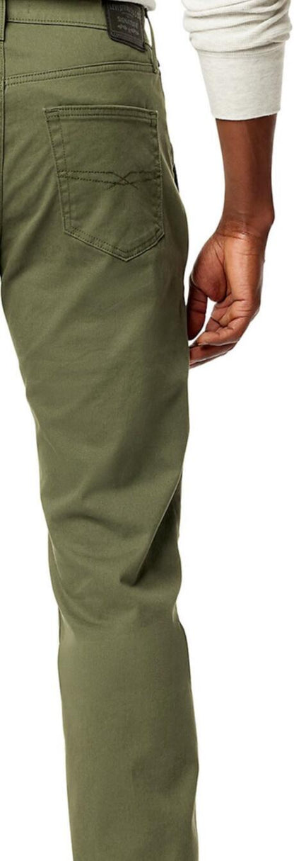 Levi Strauss Signature Mens Athletic Fit Hybrid Pants Deep Depths Size 30x30