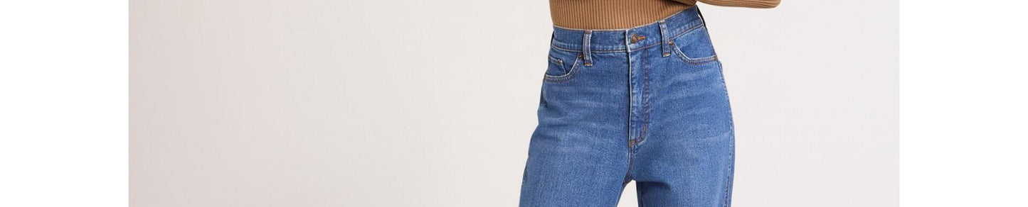 Scoop Womens Stovepipe High Rise Straight Leg Jeans Medium Wash Size 2