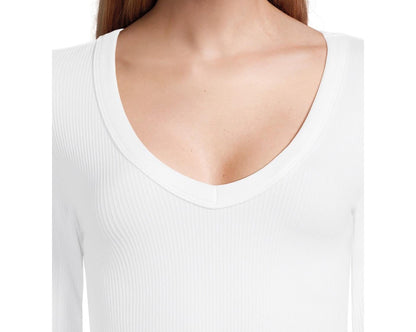 No Boundaries Juniors Seamless Shirts 2 Pack Black Soot/ Vivid White Size XS