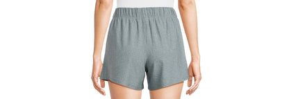 Athletic Works Womens ButterCore Soft Gym Shorts Greyed Teal Spacedye Sz XXL(20)