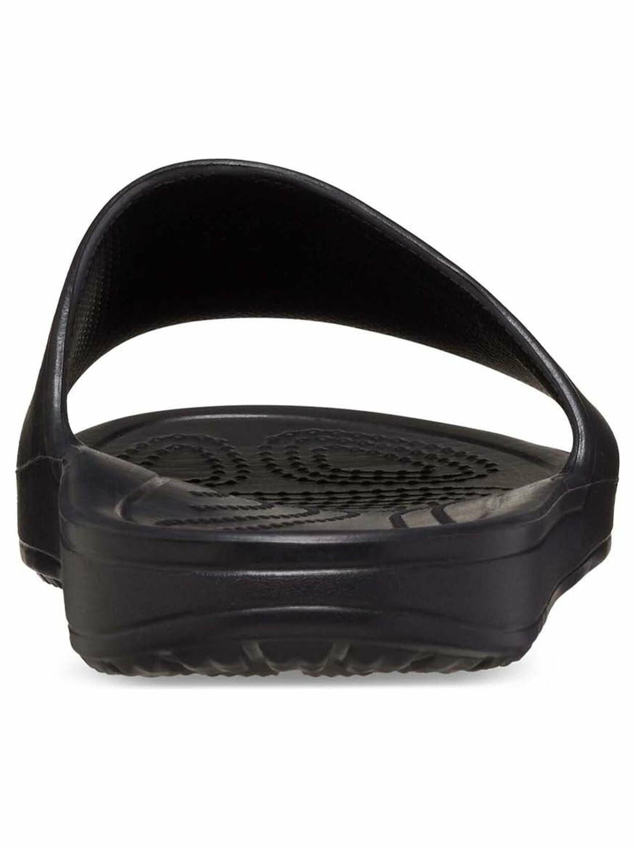 Crocs Womens Kadee Slide Sandals Black Size 4