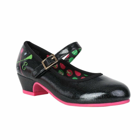 Wicked Little & Big Girls Dress Up Shoes Elphaba Size 2 Little Kid